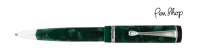 Conklin Duragraph Forest Green / Chrome Plated Balpennen