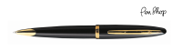 Waterman Carene Black Sea / Gold Plated Balpennen