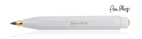 Kaweco Sport Classic White / Gold Plated Sketchpotloden