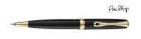 Diplomat Excellence A² Black Lacquer  / Gold Plated Vulpotloden