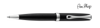 Diplomat Excellence A² Lapis Black Matt  / Chrome Plated Balpennen