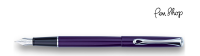 Diplomat Traveller Deep Purple / Chrome Plated Vulpennen