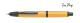 Satin Yellow / Black Accents
