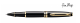 Black Lacquer / Gold Plated