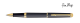 Matt Black / Gold Plated