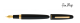 Ebony / Gold Plated